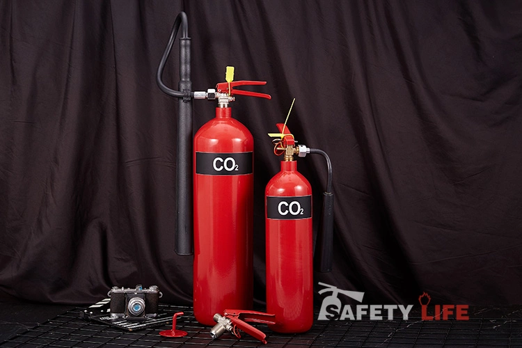 Empty Carbon Dioxide Fire Extinguisher CO2 Cylinder with DIP Tube Extinguisher Cylinder