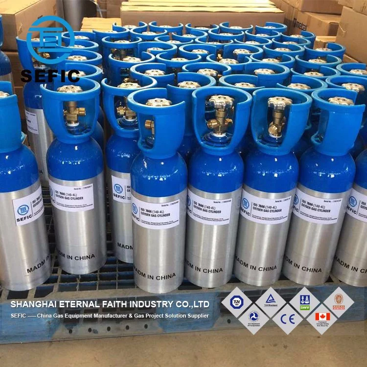 Made in China Aluminum Gas Cylinder Medical Oxygen Cylinder