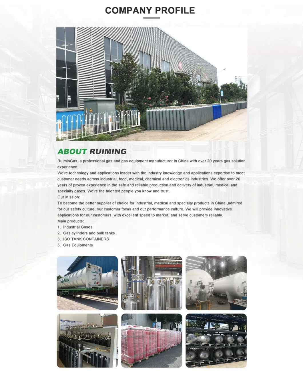 High Quality Domestic Imported Safety Accessory for Selection 50L Gas Cylinder for South America