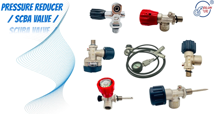 Support OEM Customization Scuba Submersible Valves Qsf-2 for Scuba Tank Valve