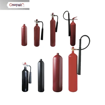 CE Valve for Extinguishers Stand Holder Portable Carbon Dioxide Fire Extinguisher