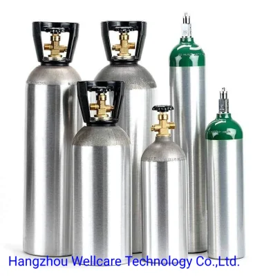 5 Lbs Beverage Drinking CO2 Aluminum Gas Cylinder / Tank / Bottle