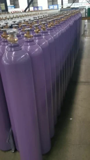 40L150bar 5.7mm Seamless Steel Industrial CO2 Carbon Dioxide Gas Cylinder